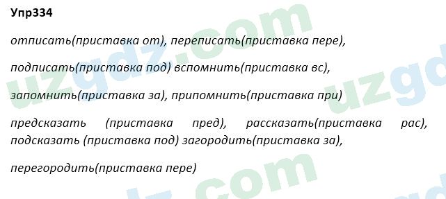 Русский язык Зеленина 5 класс 2020 Упражнение 3341