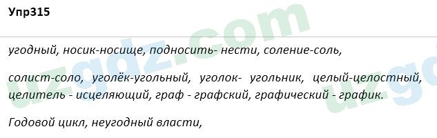 Русский язык Зеленина 5 класс 2020 Упражнение 3151