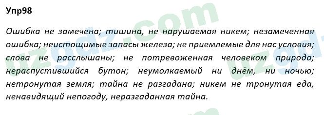 Русский язык Рожнова 7 класс 2017 Упражнение 981