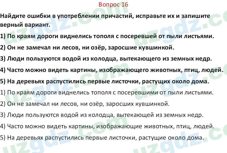 Русский язык Юнусовна Т. О. 7 класс 2022 Вопрос 161