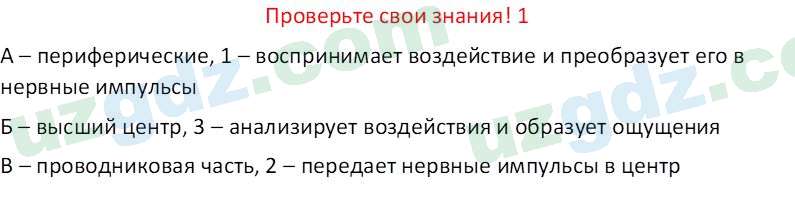 Биология Maвлянов О. 8 класс 2019 Вопрос 11