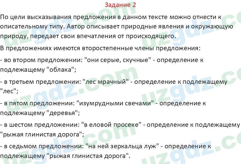 Русский язык Зеленина В. И. 8 класс 2019 Задание 21