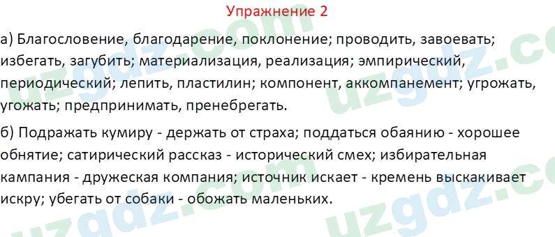 Русский язык Рахматуллаева Г. М. 10 класс 2017 Упражнение 21