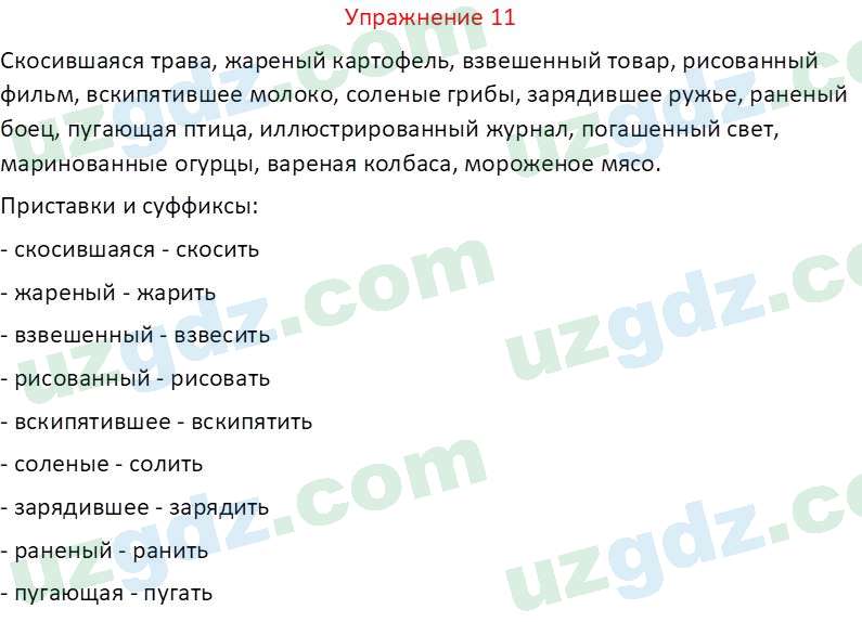 Русский язык Рахматуллаева Г. М. 10 класс 2017 Упражнение 111